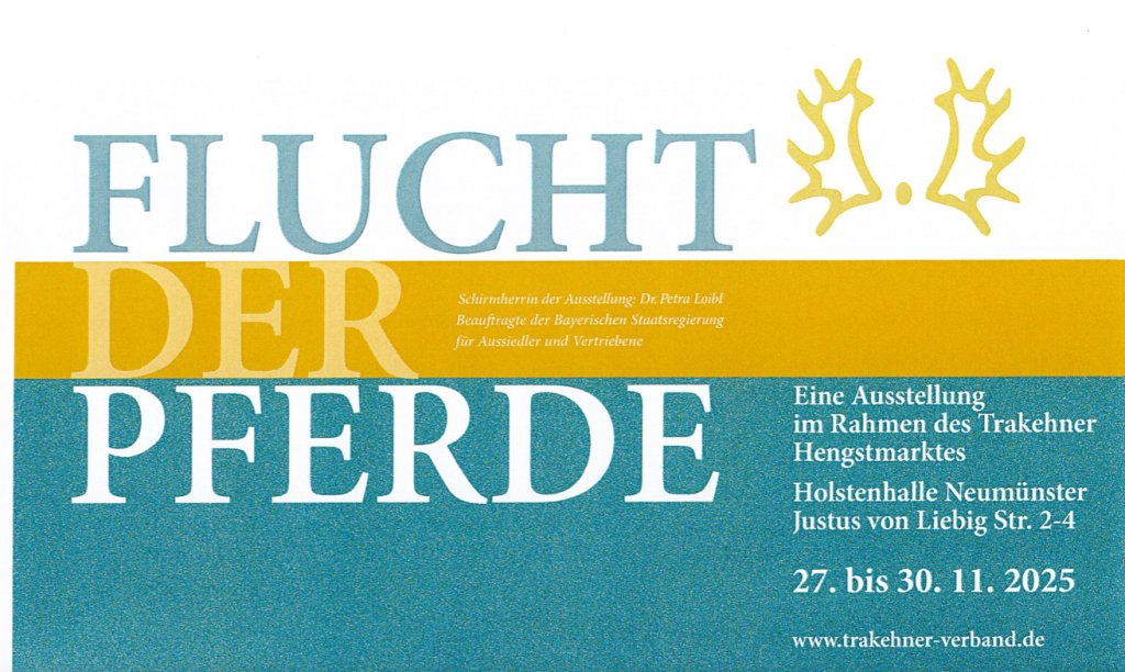 Ausstellung zum Trakehner „Die Flucht der Pferde“