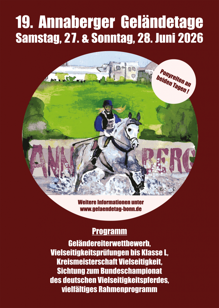 Annaberger Geländetage 2026 – Nennung noch bis 09. Juni möglich
